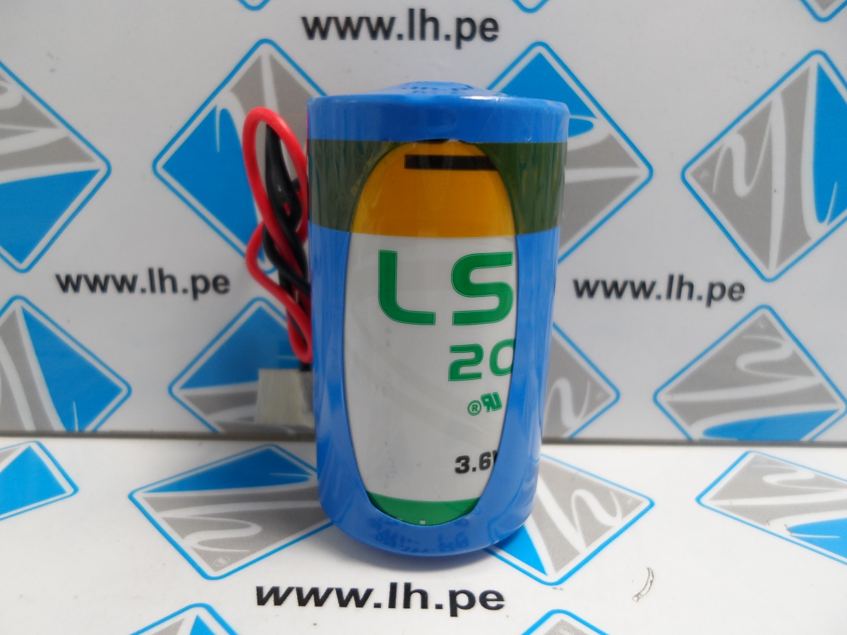 LSH20 With Cables           Bateria Lithium 3.6V, 1300mAh, Tamaño D, con cables